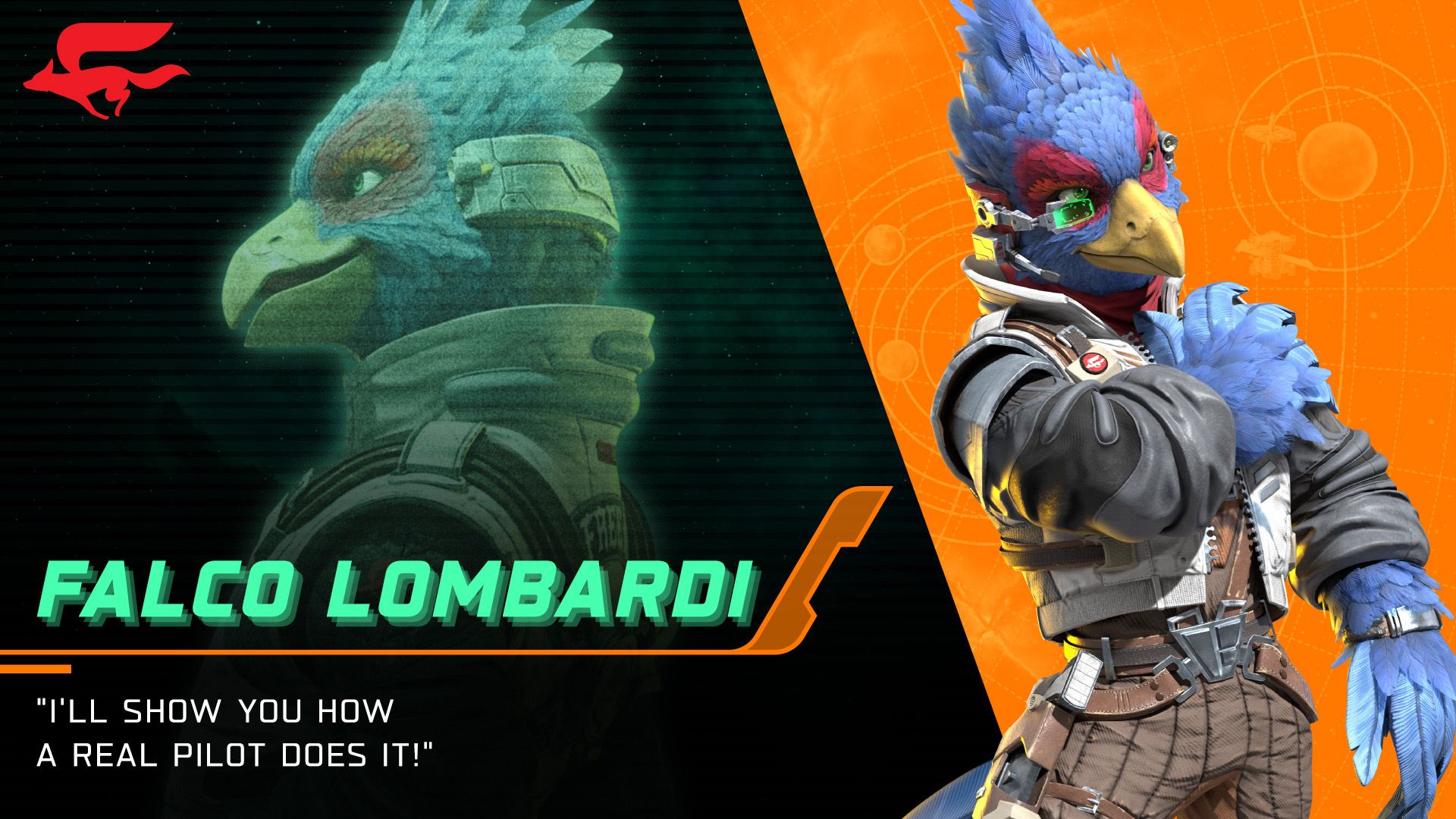 Falco Lombardi Star Fox artwork for Kotaku editorial coverage of Andrew Russell
