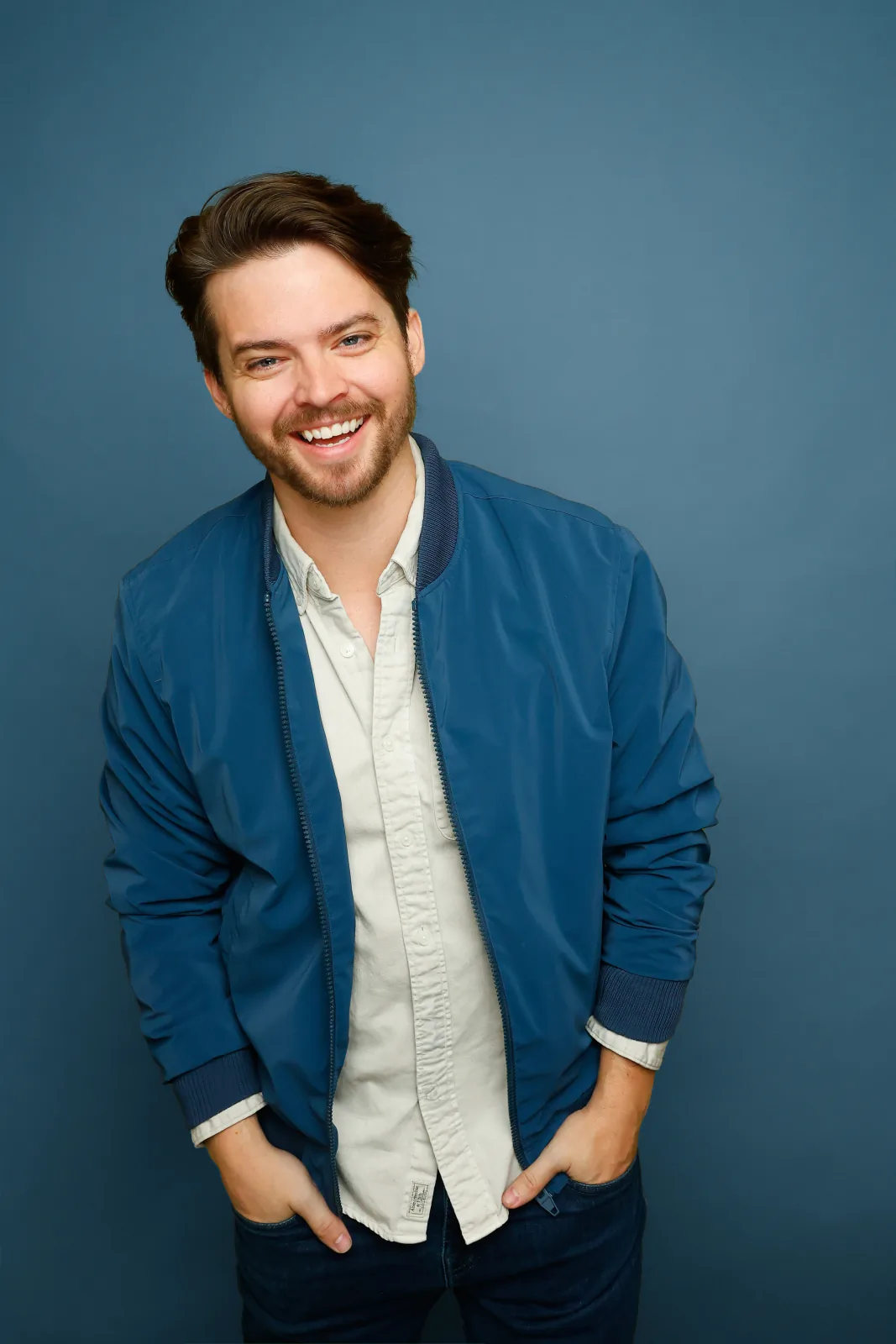 Andrew Russell portrait for the visual video game reel