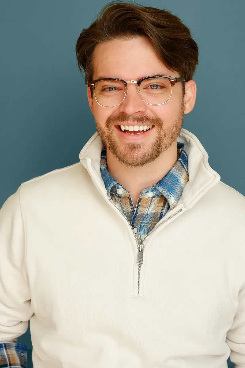 Andrew Russell headshot for VoyageLA career profile