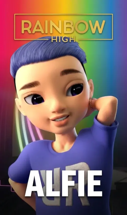 Poster for Alfie from Rainbow High